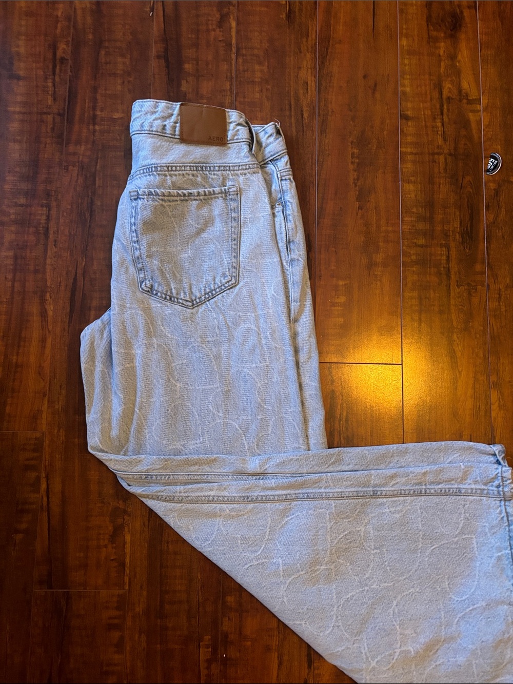 Aeropostale Light Blue Women’s Straight Jeans